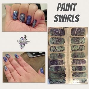 Paint Swirls FFB Nail Polish Wrap Set!